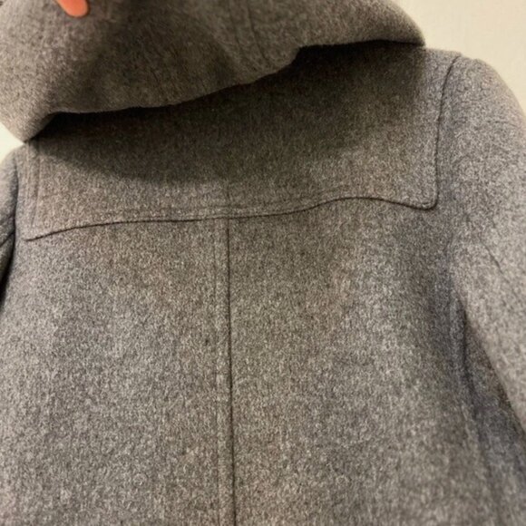 Burberry Women's Wool Coat Grey Size XS-S (4-6) - Timeless Luxury - Picture 9 of 16